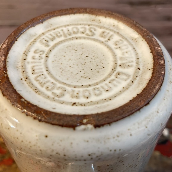 Dunoon Scotland Ceramic Pottery Queen Elizabeth Silver Jubilee Celebration Mug - Picture 11 of 11